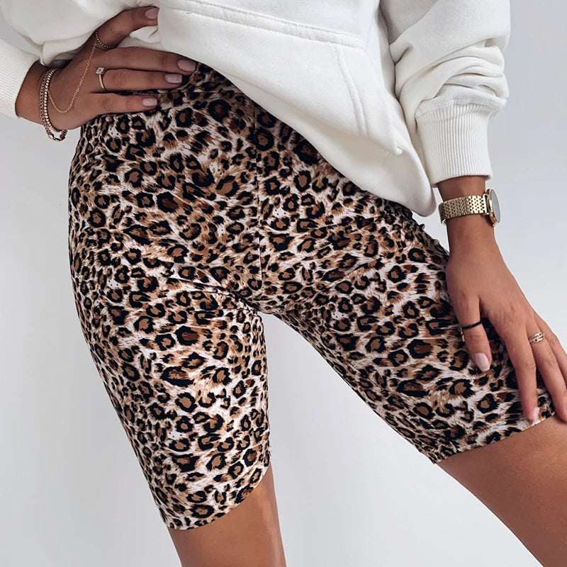 Women's Leopard Print Strethcy Fitness Leggings