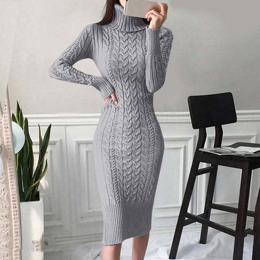 2025 New Women Turtleneck Sweater