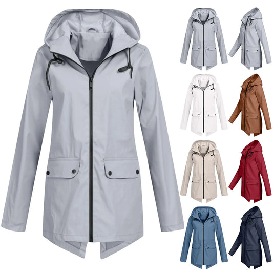 Rain Jacket Women Waterproof