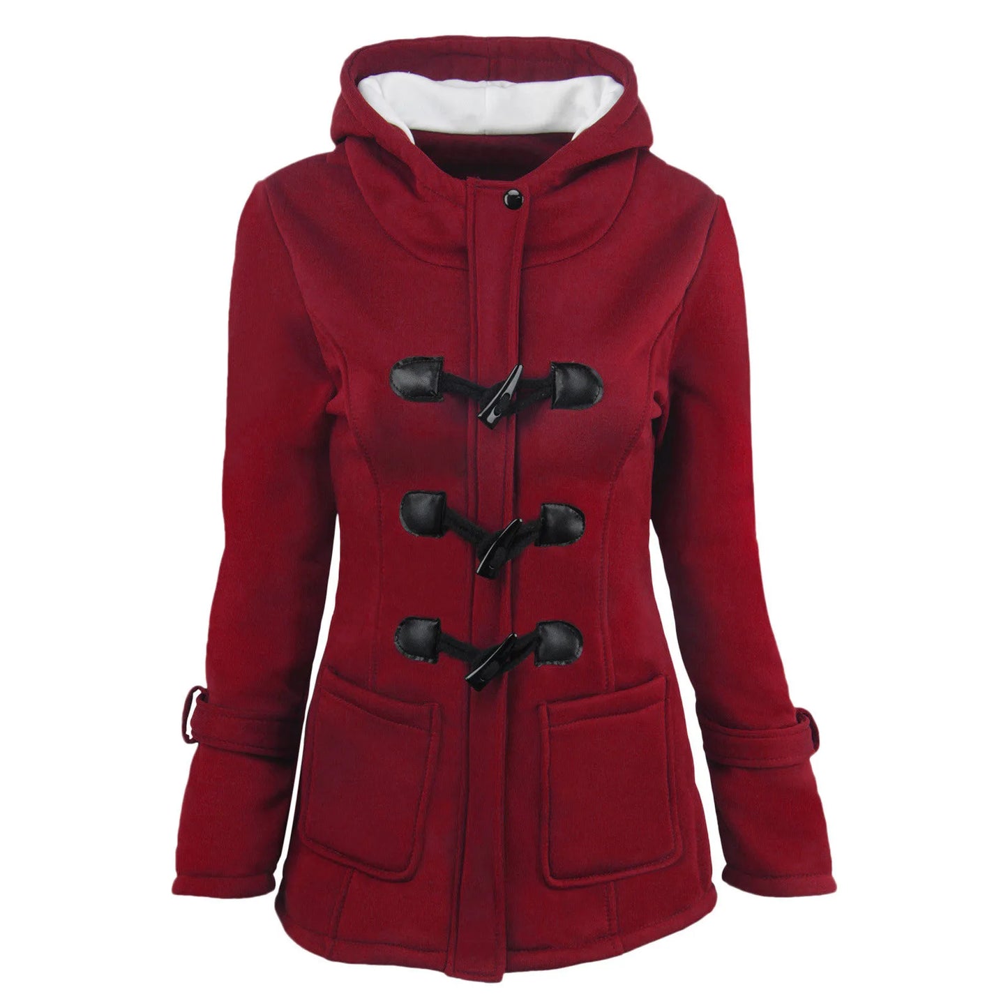 Padded Women Hooded Overcoat