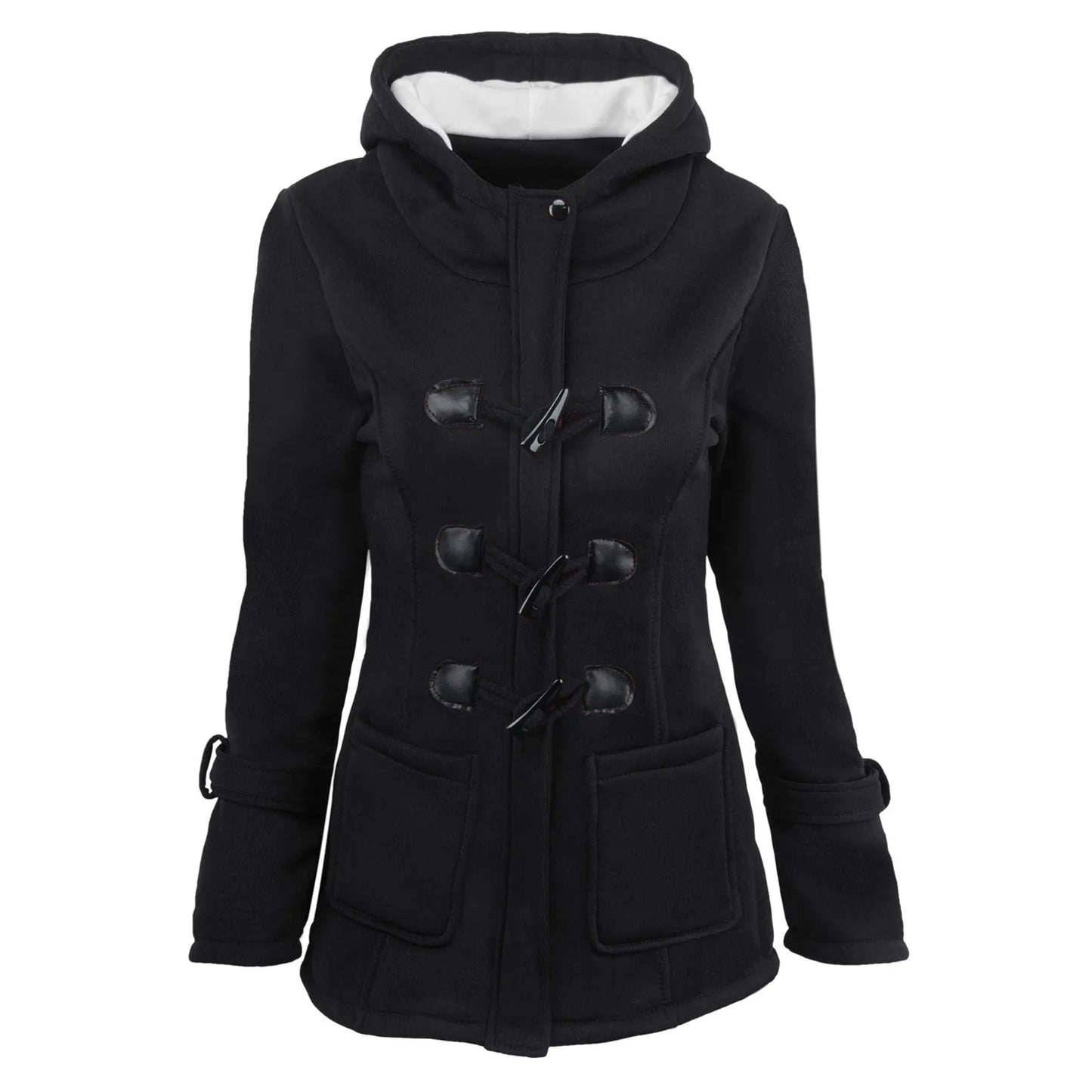 Padded Women Hooded Overcoat