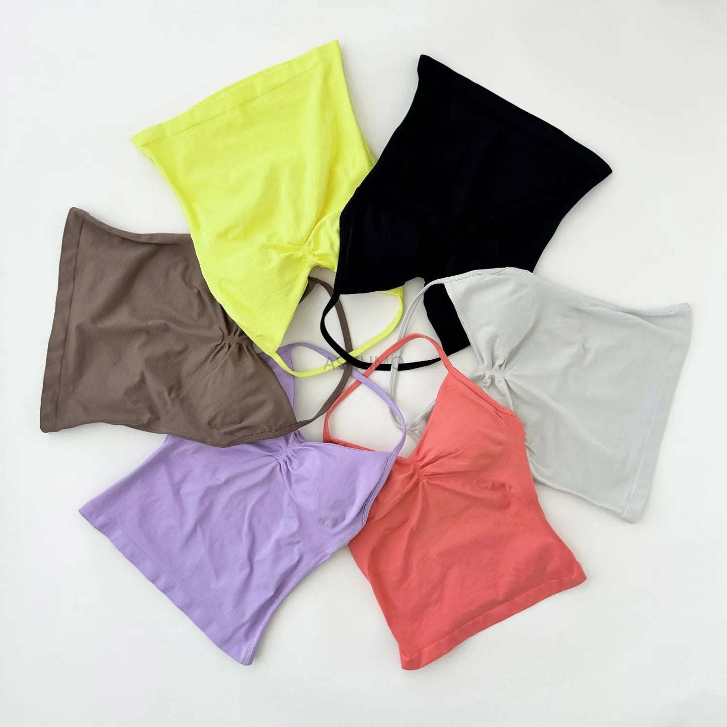 Strappy Gym Top Backless Gym Clothes