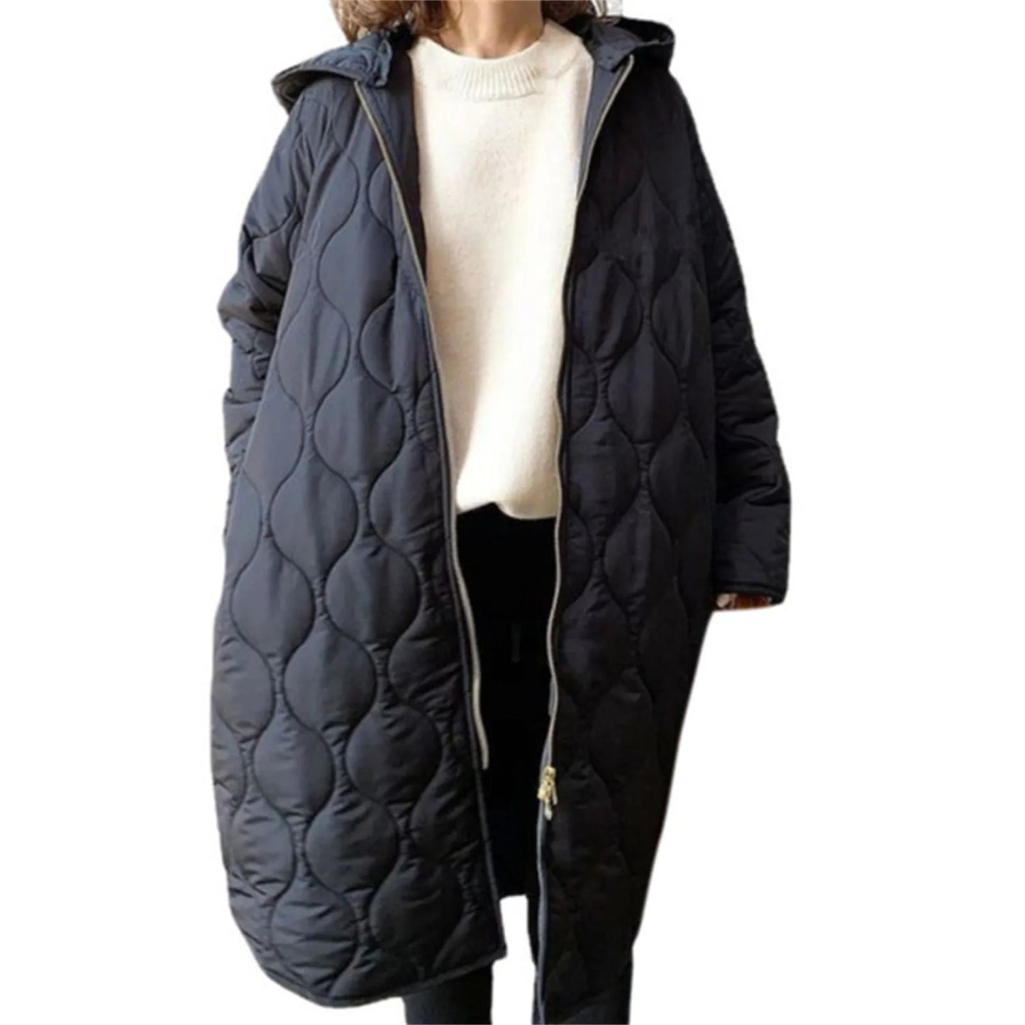 Hooded Quilted Jacket Winter Coats For Women