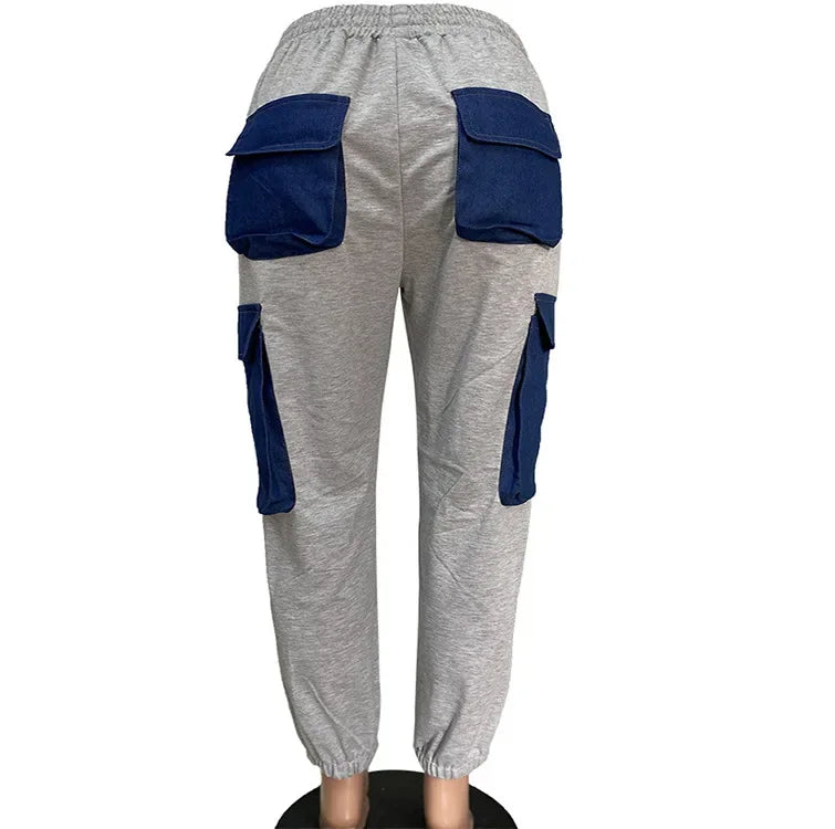 Denim Pocket Jogger Pants 2025