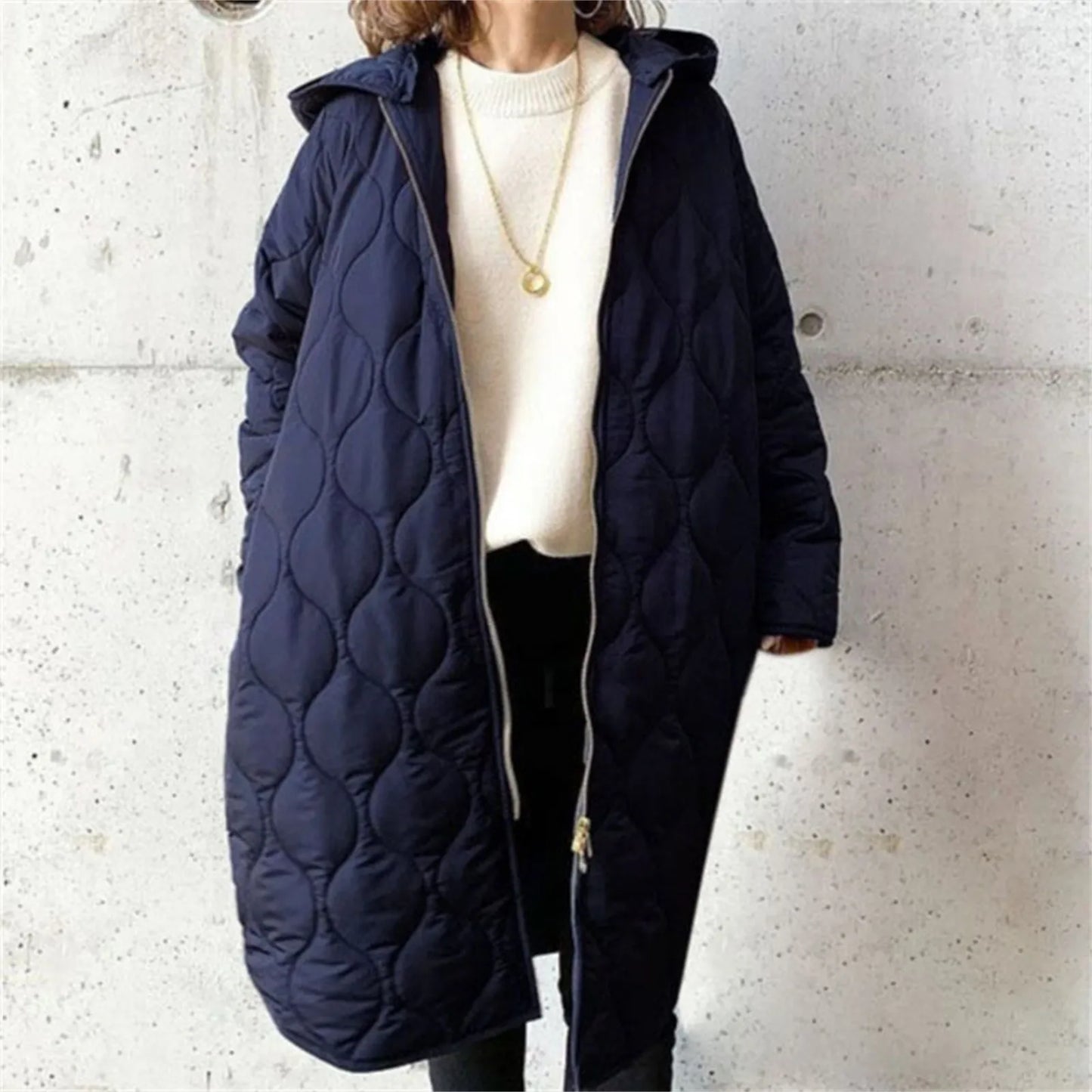 Hooded Quilted Jacket Winter Coats For Women