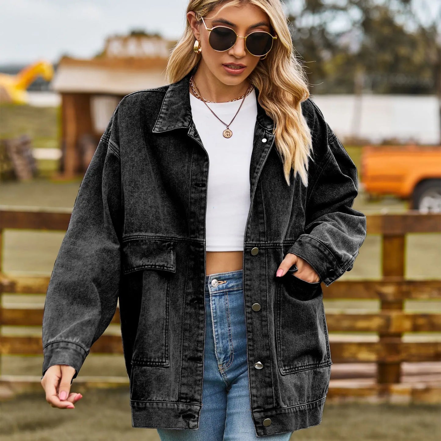 Oversized Denim Jacket