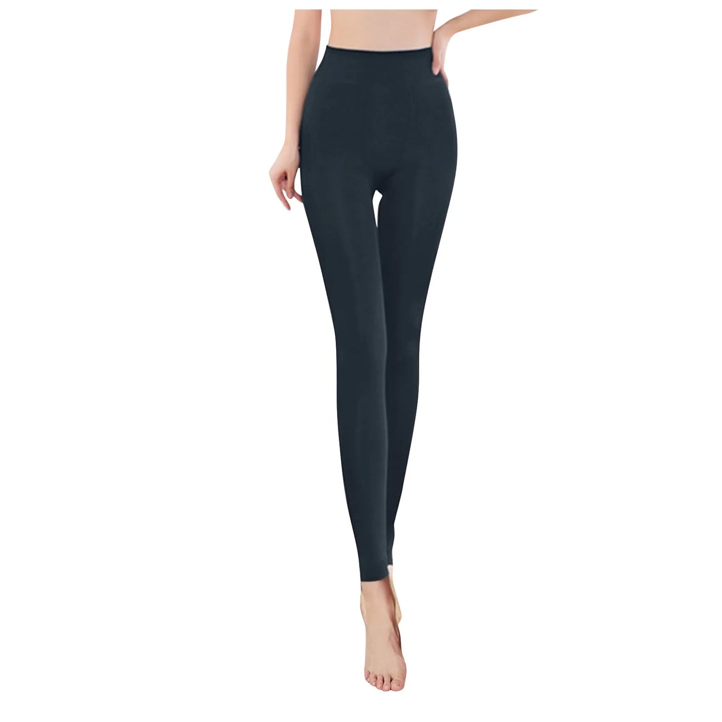 Thick Pants High Stretch Seamless Thermal Female Legging