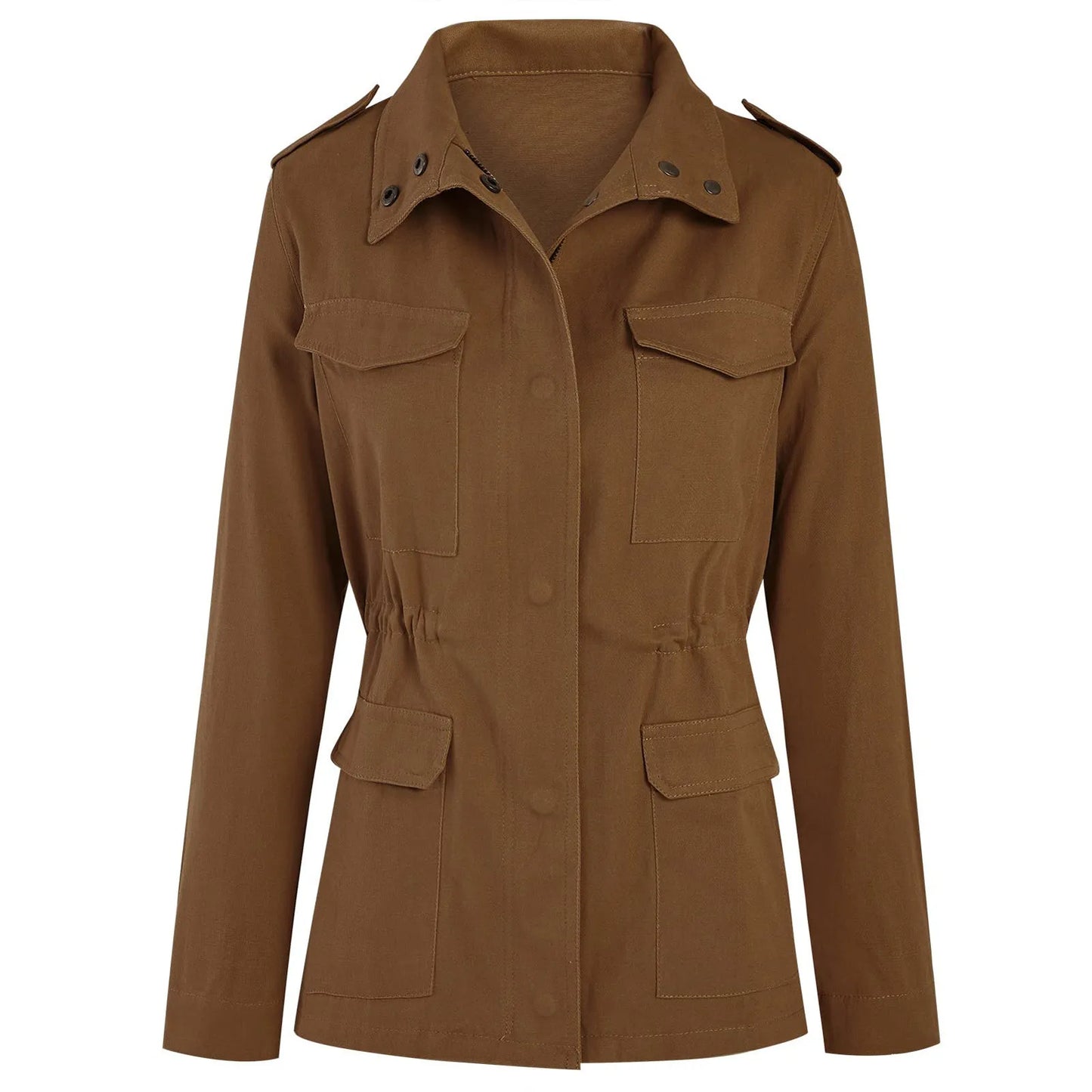 2025 Women Waist Tunic Coats