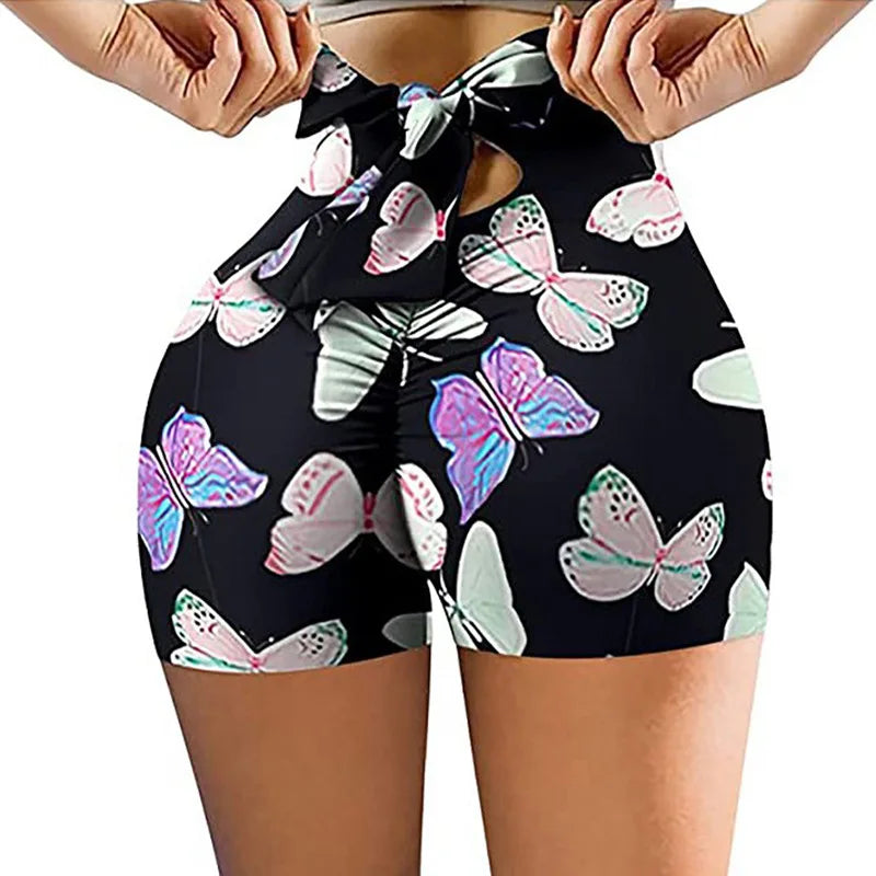 1PC Scrunch Butt Yoga Short High Waist