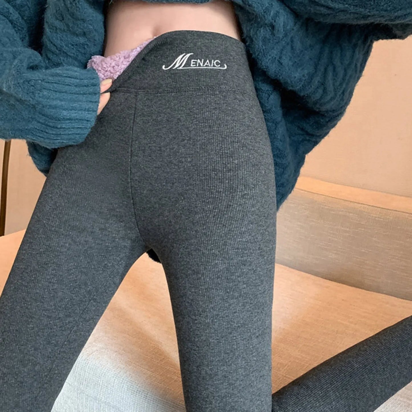 Warm Leggings Thermal Pants High Waist Leggings