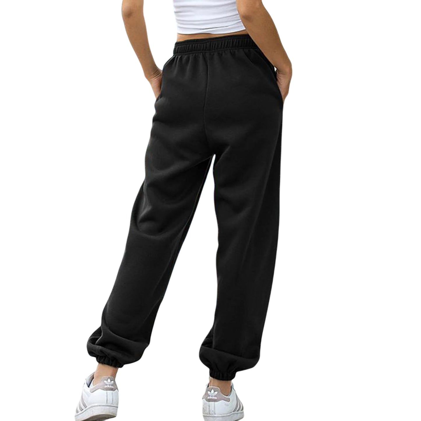 High Waist Thickened Baggy Sweatpants Comfy