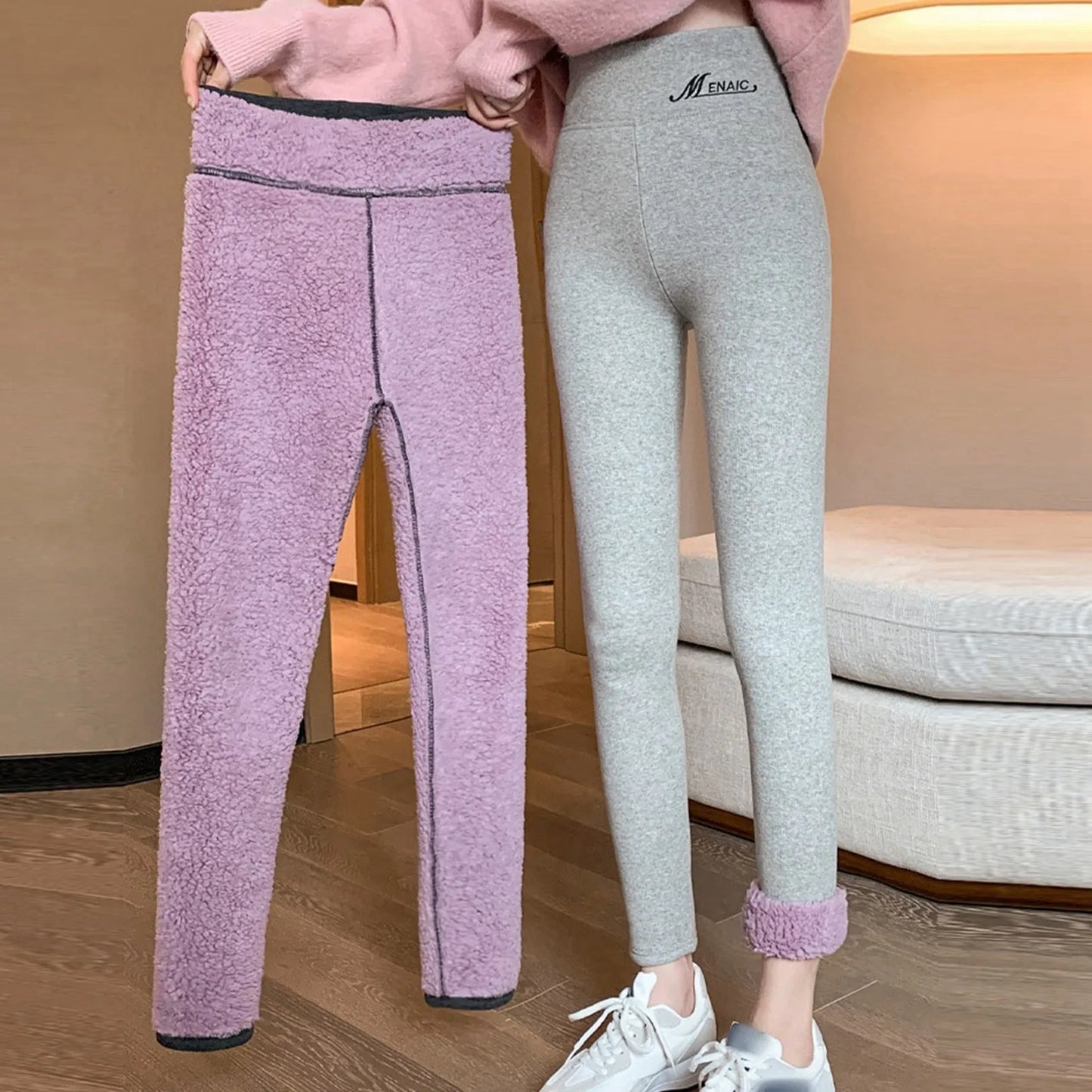 Warm Leggings Thermal Pants High Waist Leggings