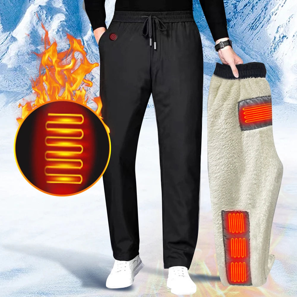 Heated Pants Women Men L-6XL