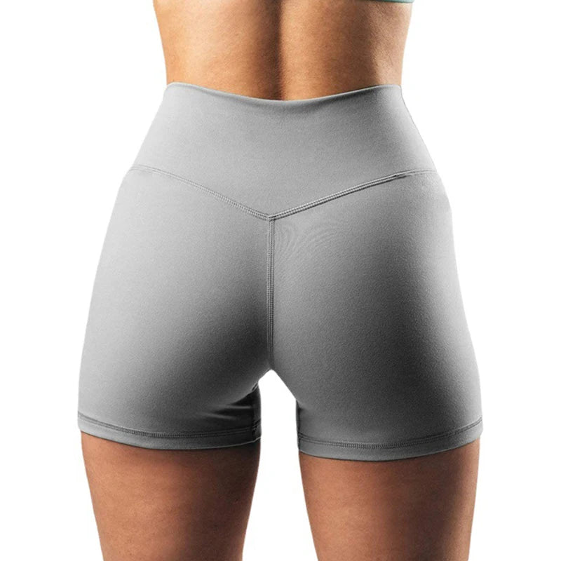 V Cross Waist Yoga Shorts