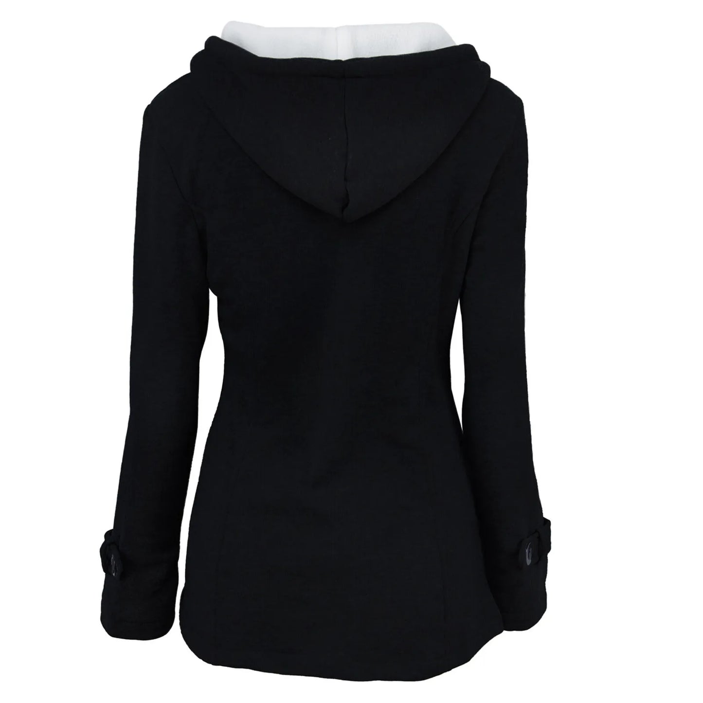 Padded Women Hooded Overcoat