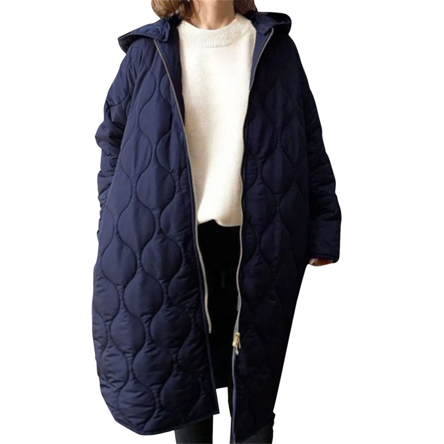 Hooded Quilted Jacket Winter Coats For Women