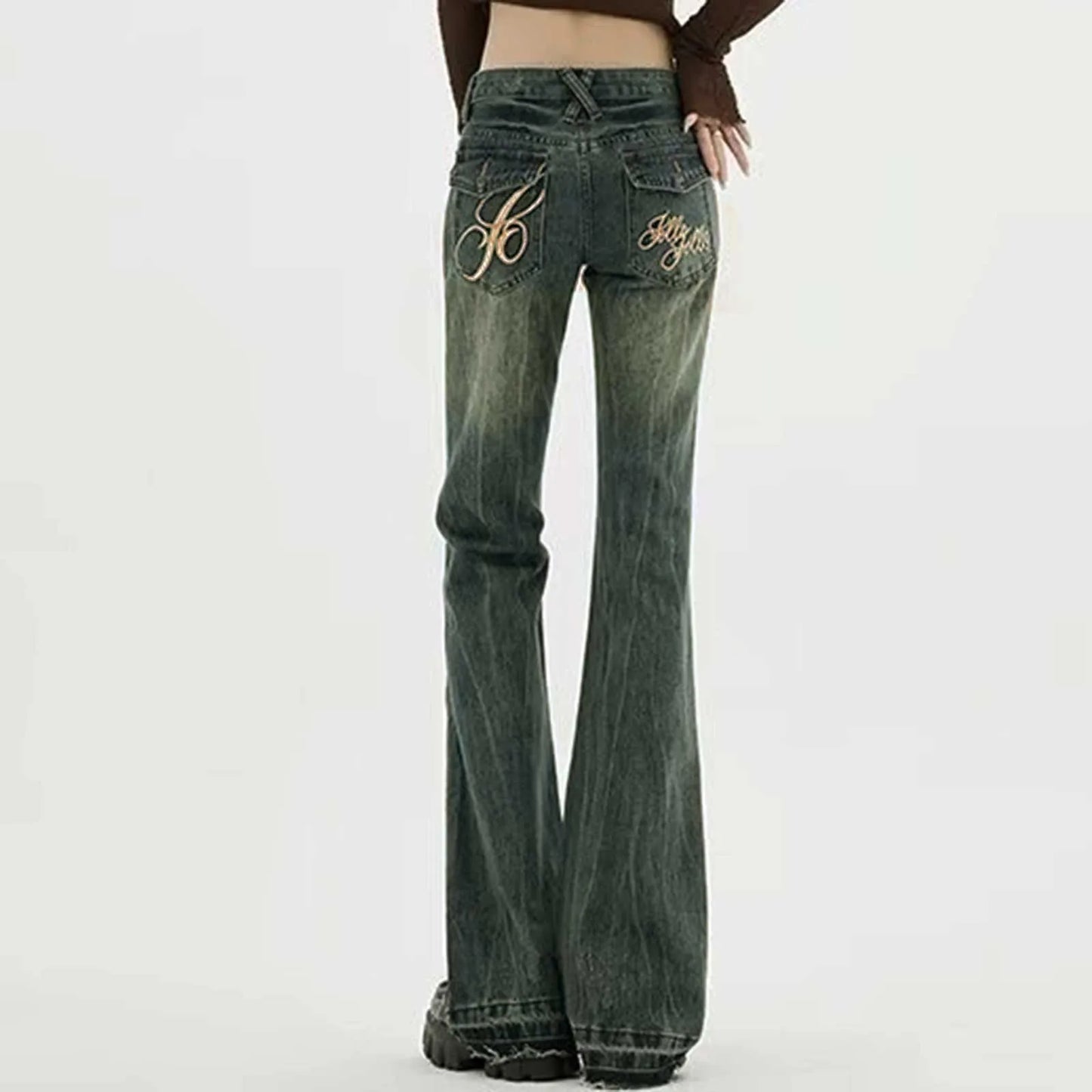 Women's Distressed American High Street