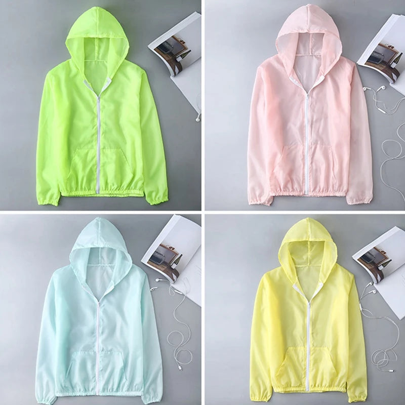 Jacket Anti-UV Quick Dry Sports Windbreaker