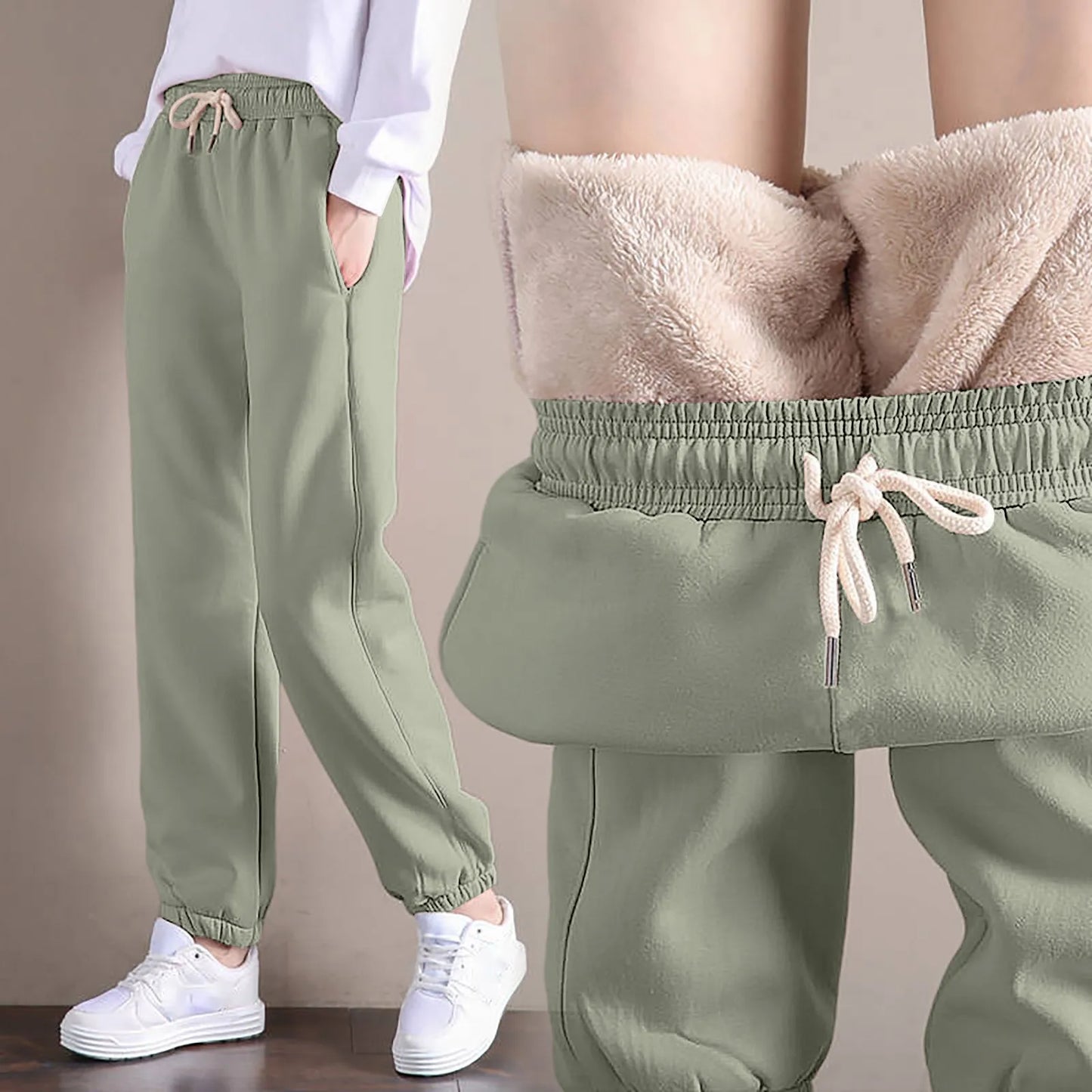 Lace-Up Casual Sweatpants