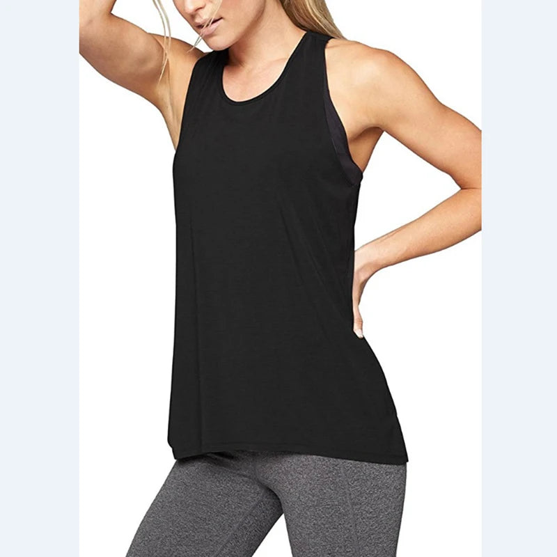 1PC Women's Yoga Shirts Sleeveless,Athletic Fitness Racerback