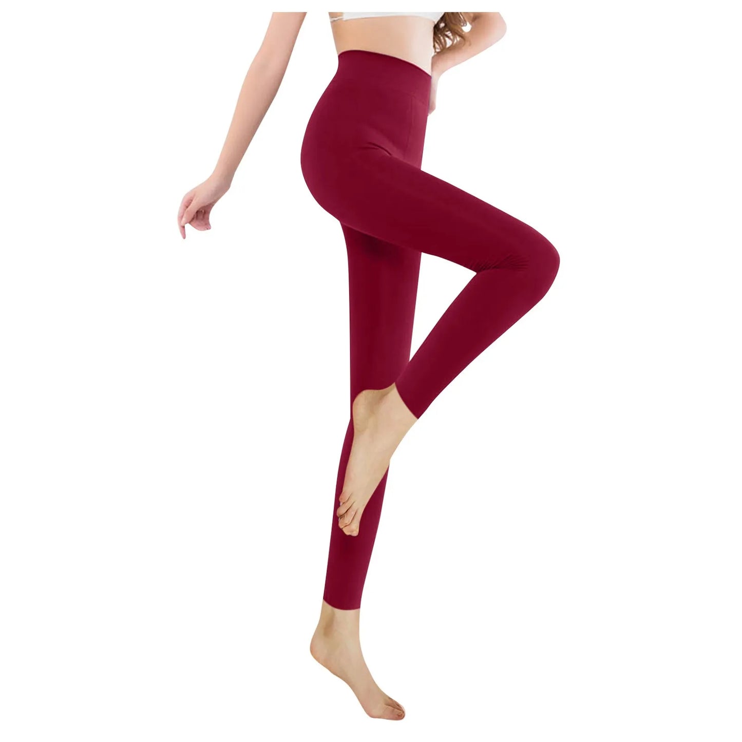 Thick Pants High Stretch Seamless Thermal Female Legging