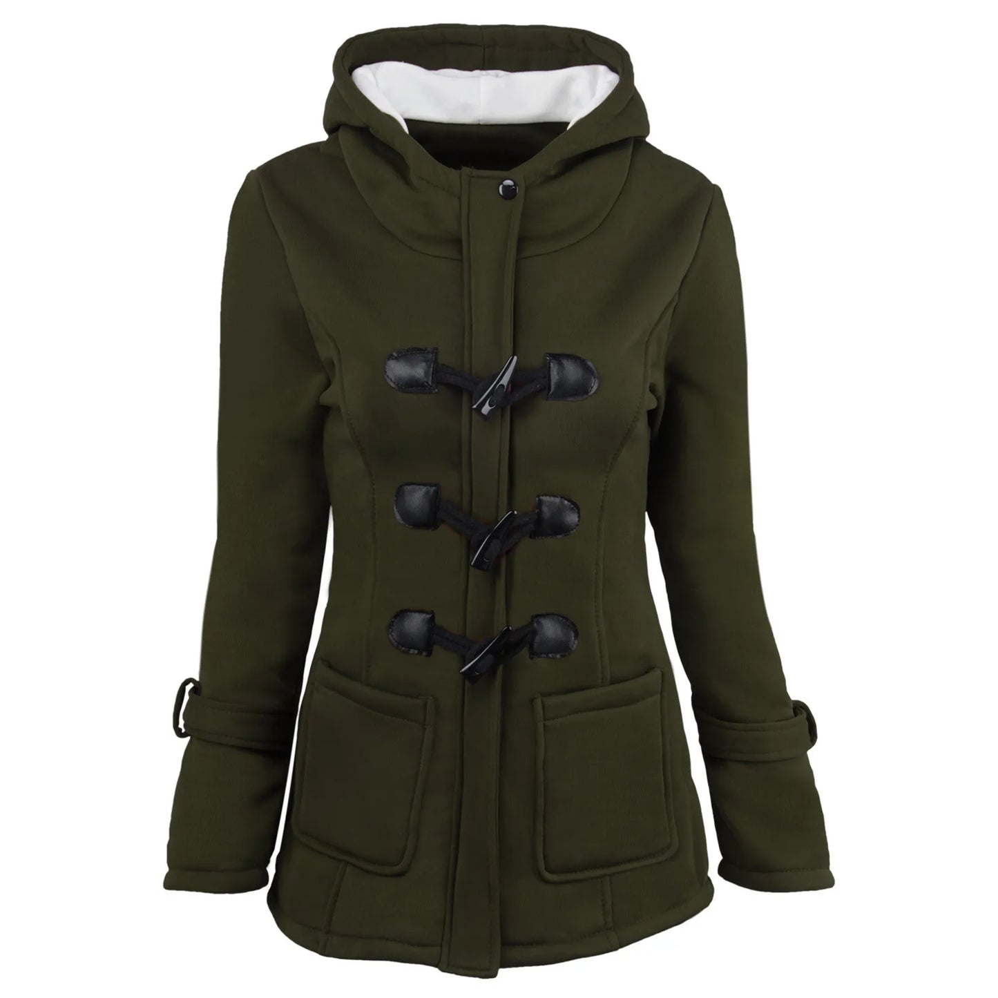 Padded Women Hooded Overcoat