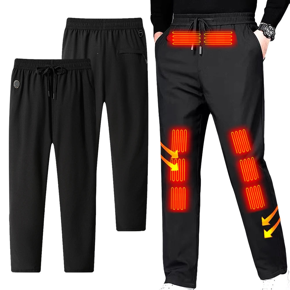 Heated Pants Women Men L-6XL