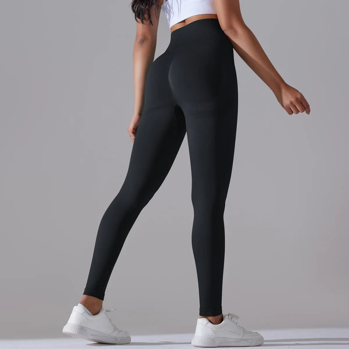 Yoga Sporty Leggings For Women 2024 Fitness Women's Sports Tights Pants Sportswear Woman Gym Push Up Female Yoga Wear Clothes