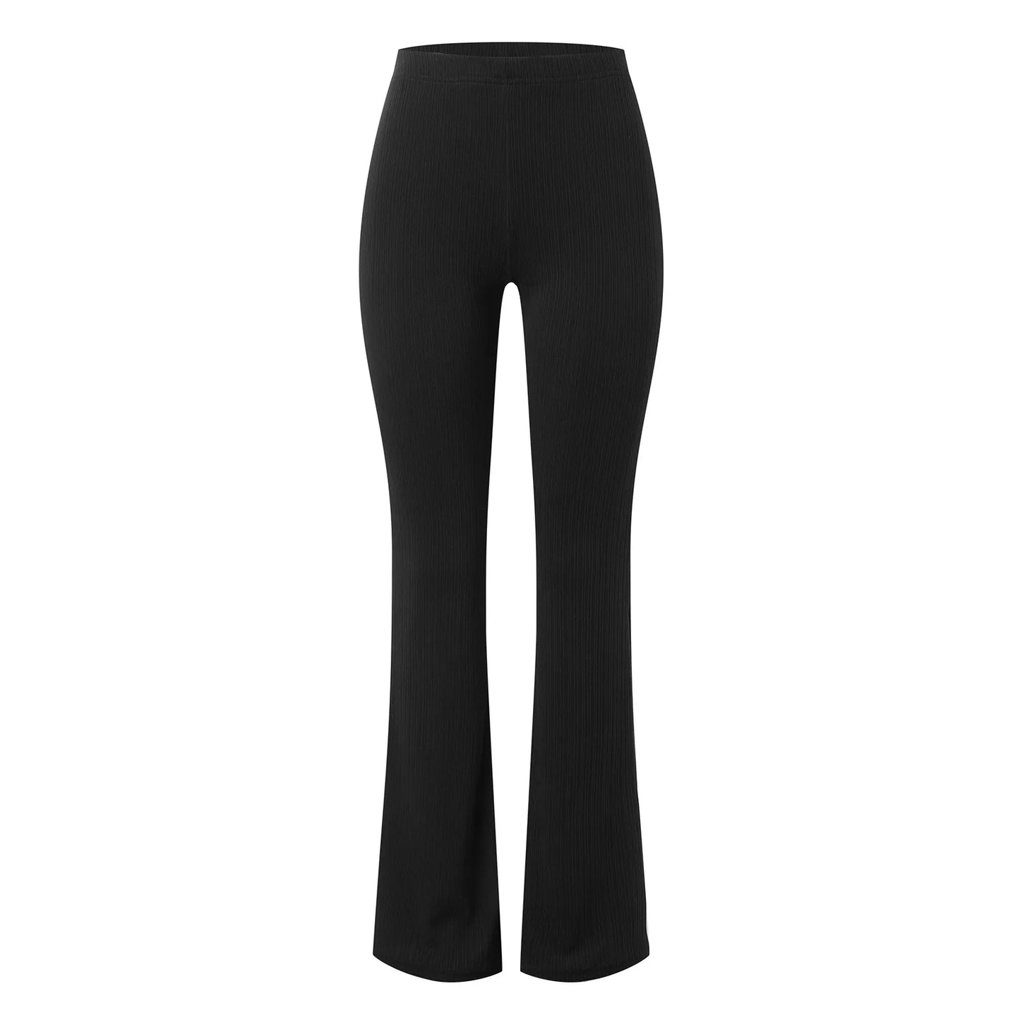 Ribbed Knit Yoga Pants