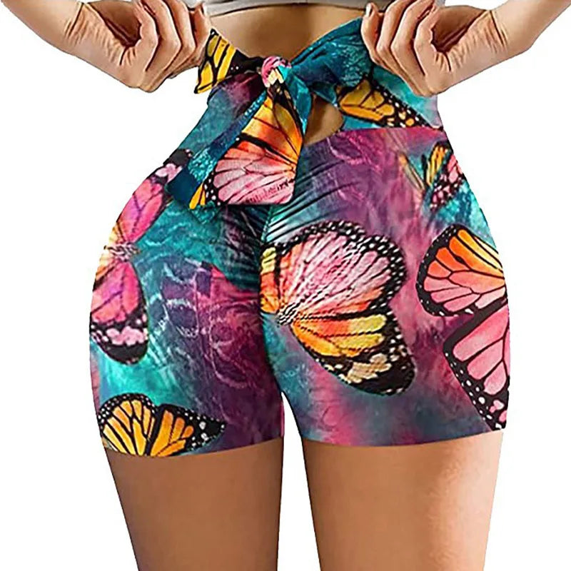 1PC Scrunch Butt Yoga Short High Waist