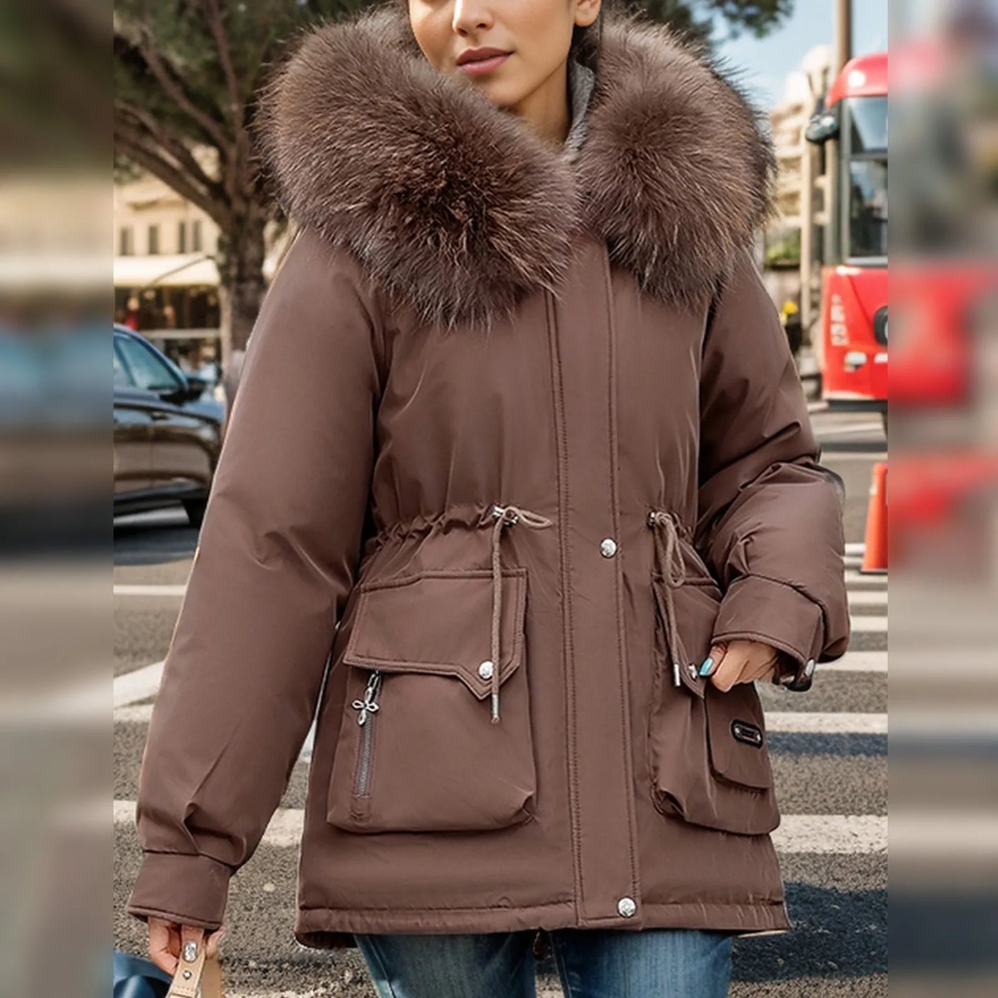 Long Coat Hooded Parkas 2025 New Winter Jacket